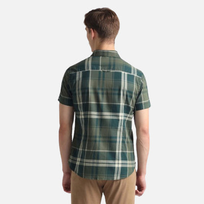 Plaid Check Slim Fit Shirt