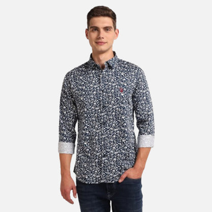 Floral Print Slim Fit Shirt