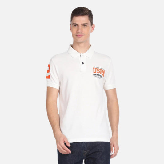 Cotton Solid Polo Shirt