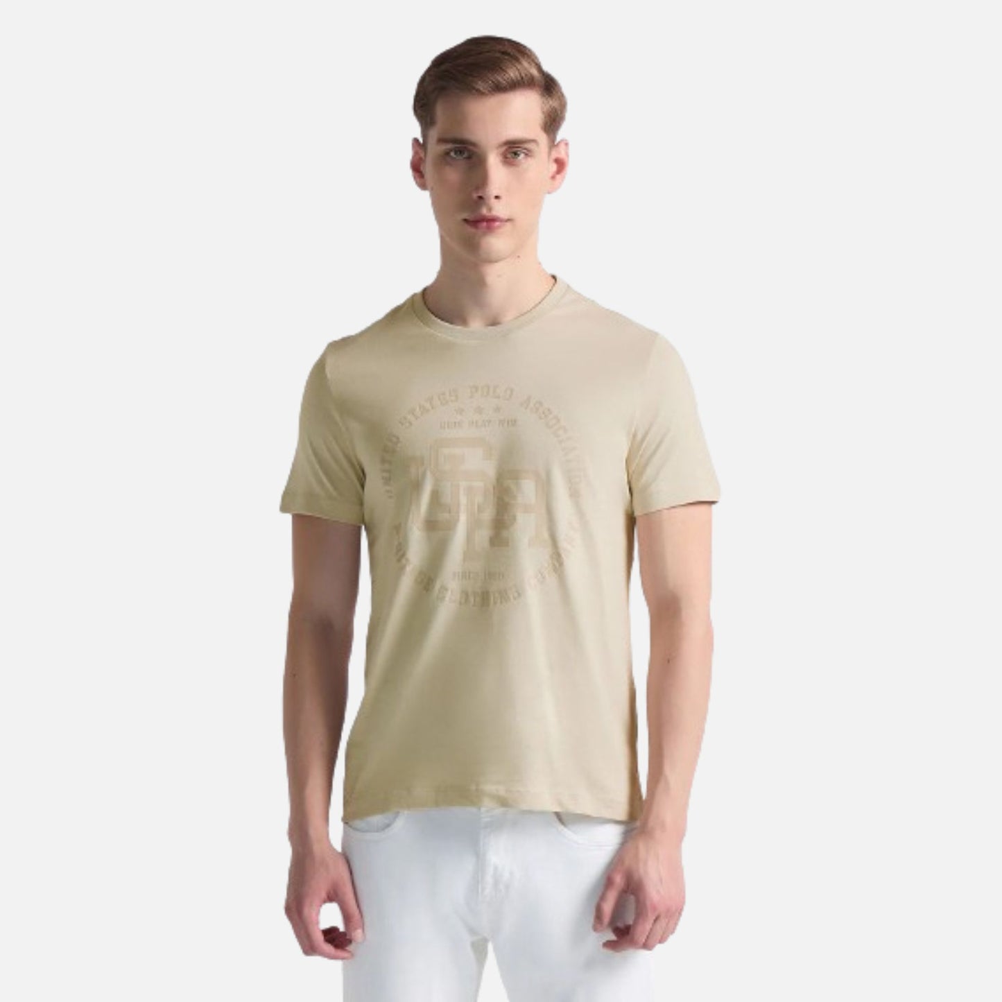 Tonal Branding Heathered T-Shirt