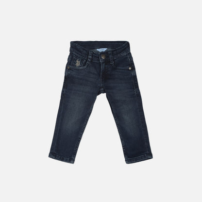 Stone Wash Slim Fit Jeans