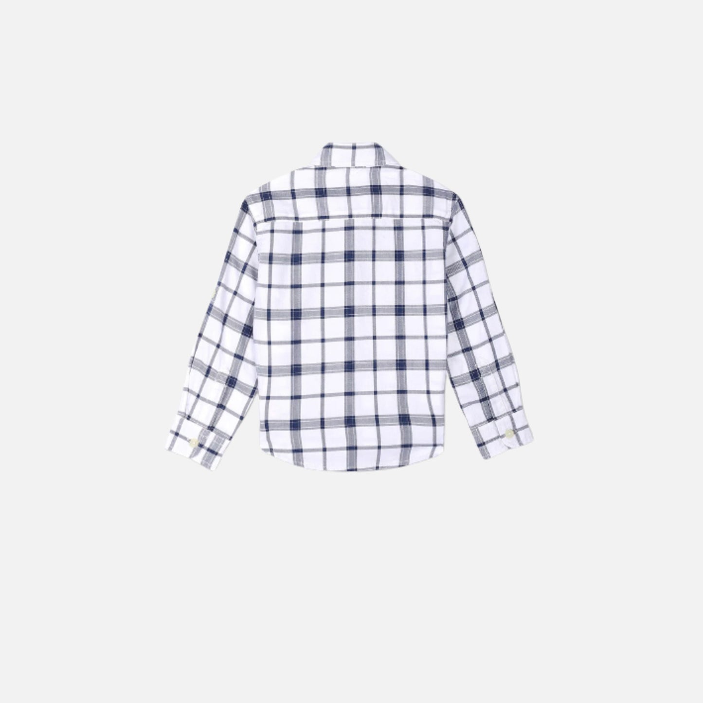 Tartan Check Twill Cotton Shirt