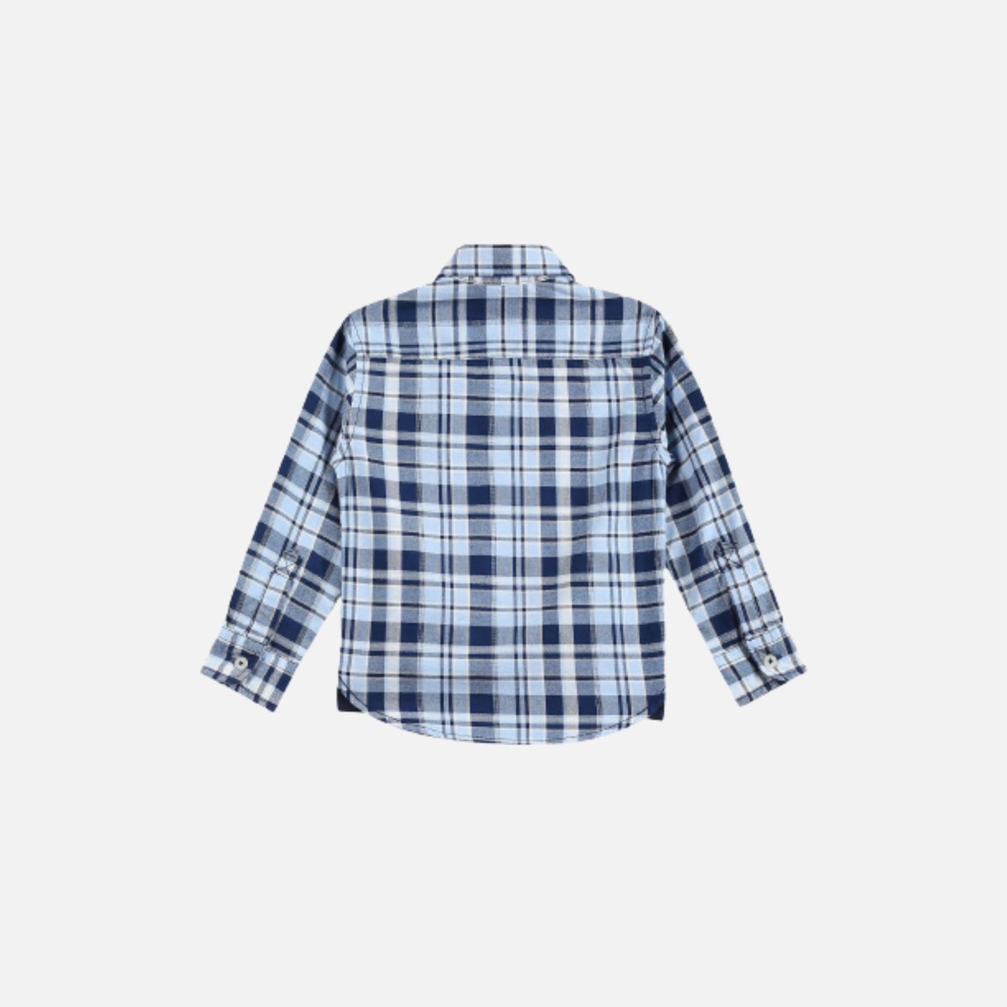 Boys Tartan Check Oxford Shirt