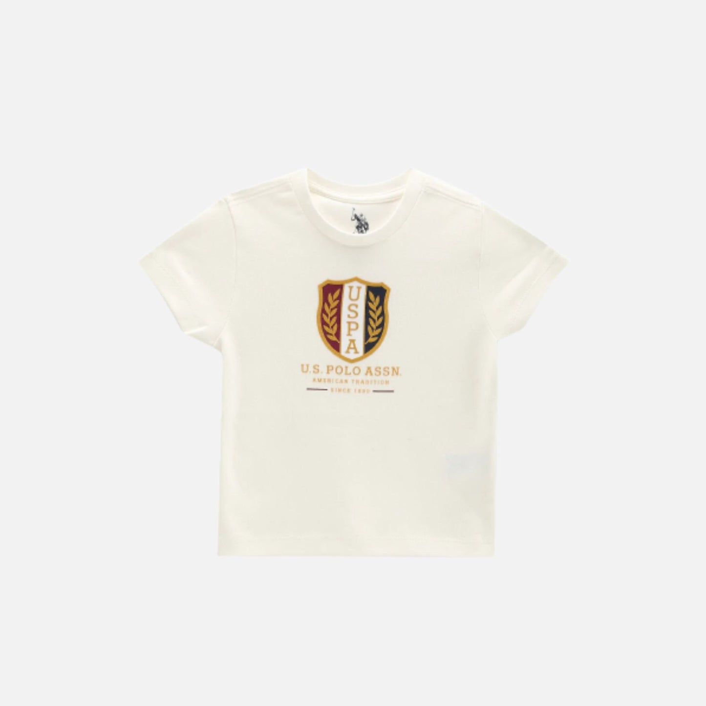 Boys Brand Print Cotton T-Shirt