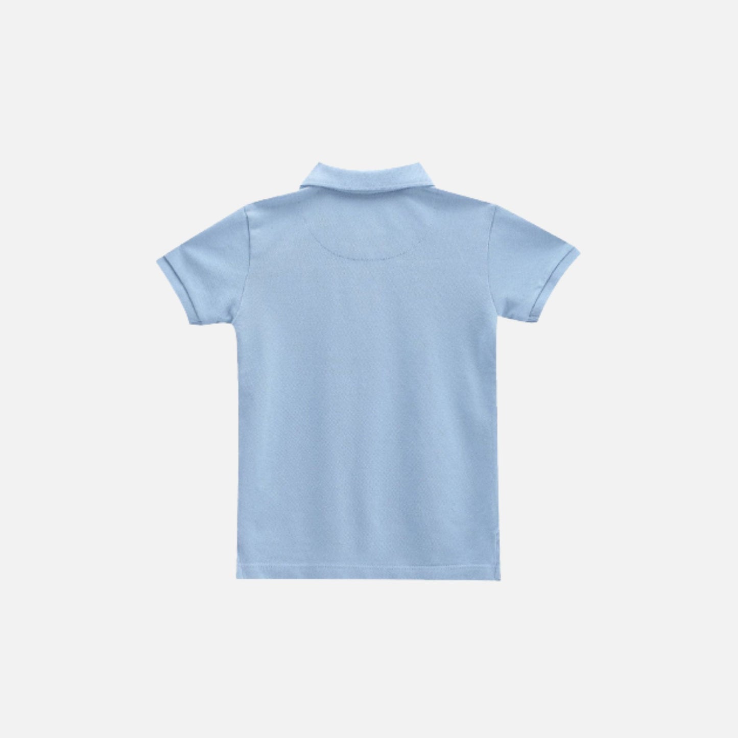 Boys Graphic Print Cotton Polo Shirt