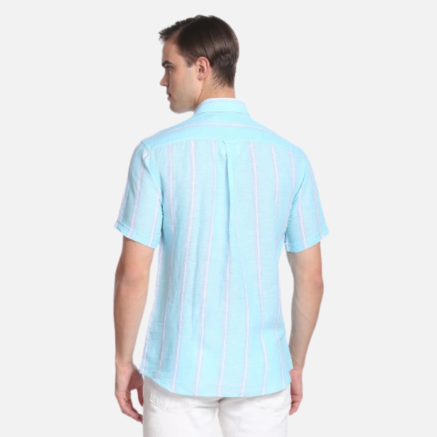 Iconic Linen Cotton Stripe Shirt