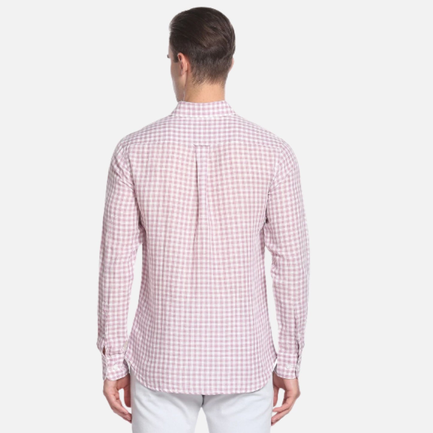 Outdoor Check Linen Cotton Shirt