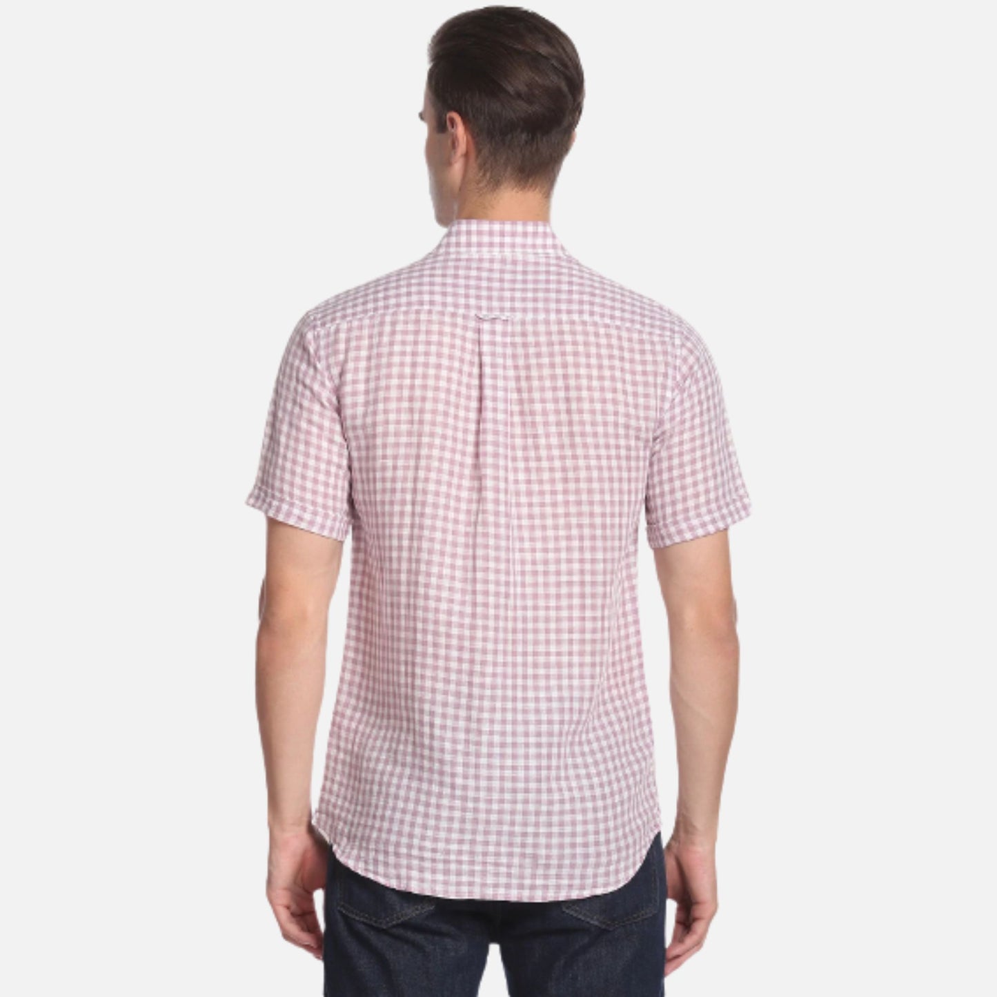 Outdoor Check Linen Cotton Shirt