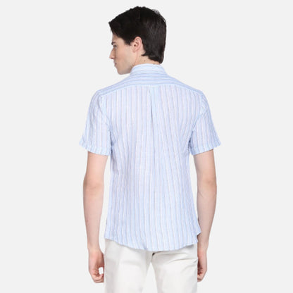 Iconic Linen Cotton Stripe Shirt