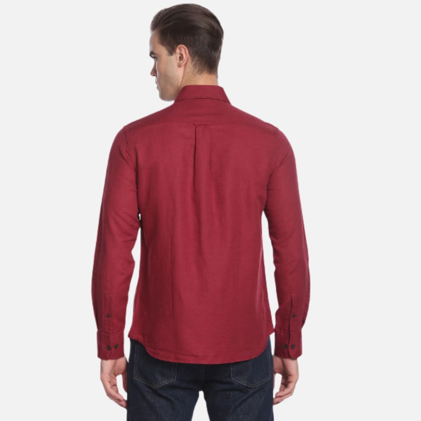 Cotton Linen Solid Shirt