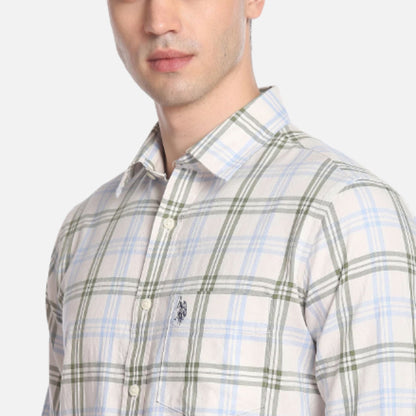 Tartan Check Oxford Casual Shirt