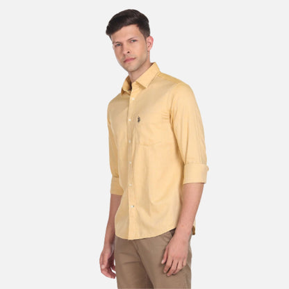 Matt Chambray Solid Shirt