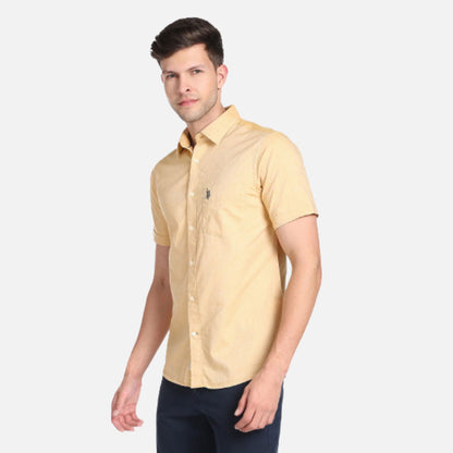 Matt Chambray Solid Shirt