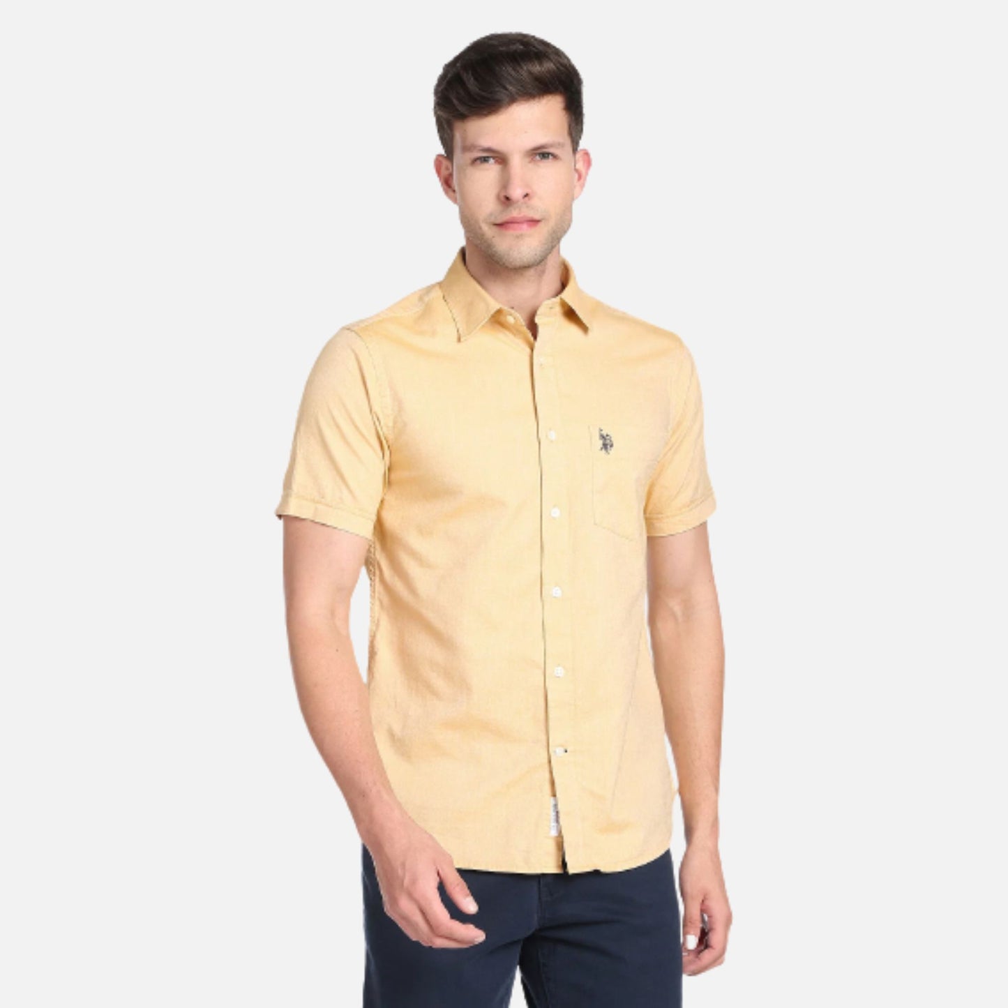 Matt Chambray Solid Shirt