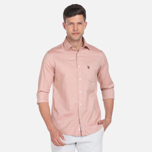 Matt Chambray Solid Shirt