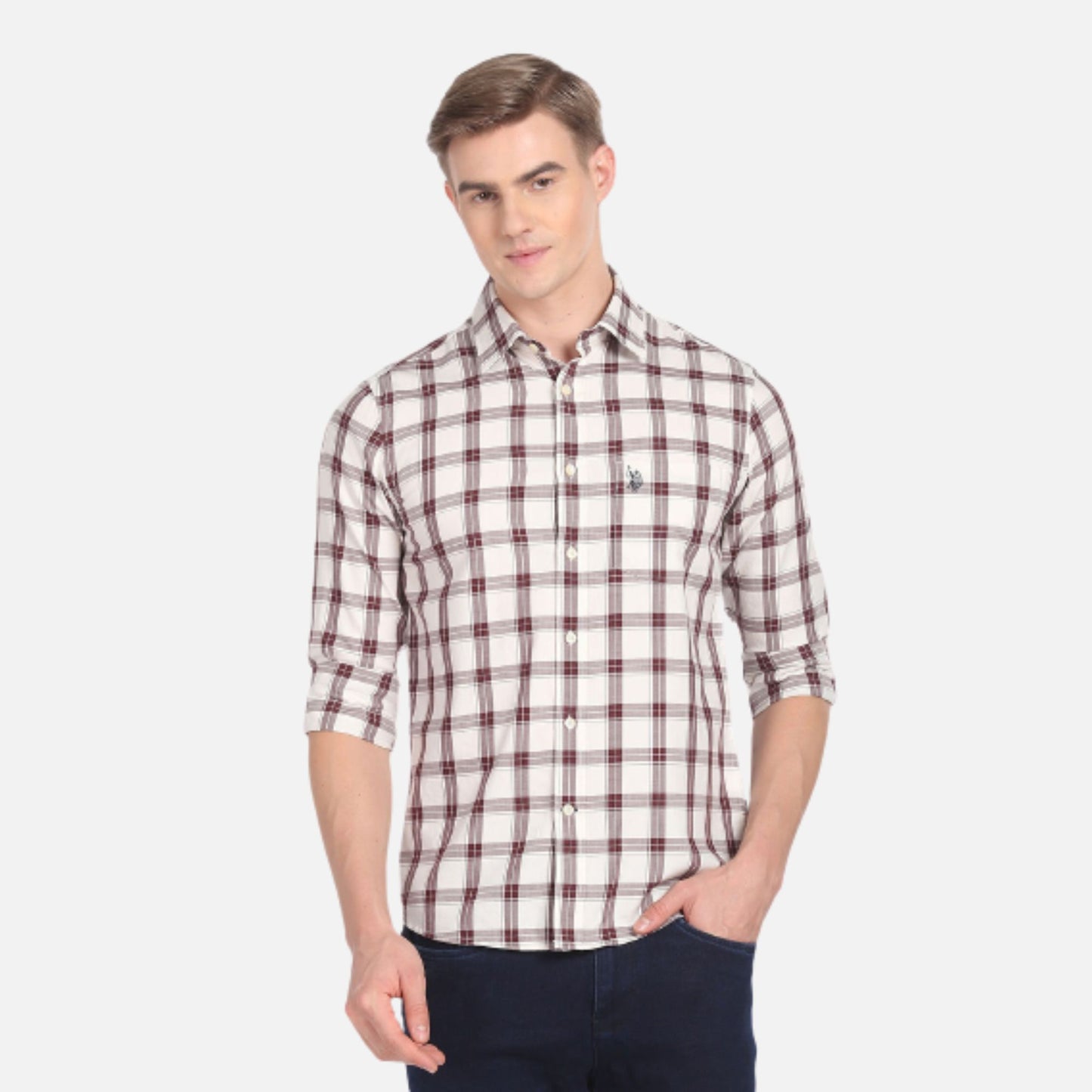 Tartan Check Cotton Shirt