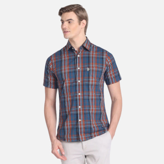 Tartan Check Cotton Shirt