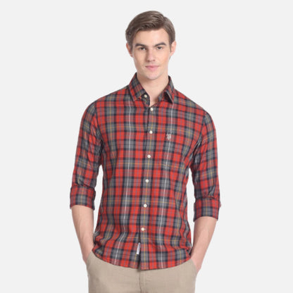 Tartan Check Cotton Shirt