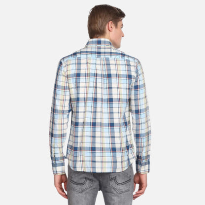 Plaid Check Twill Shirt