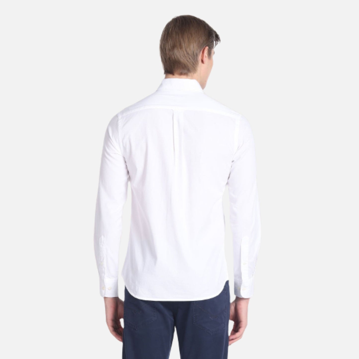 Solid Twill Cotton Shirt