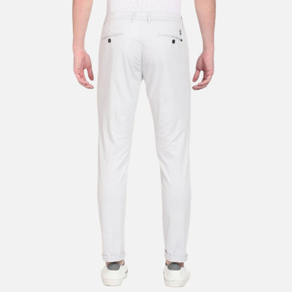 Solid Cotton Stretch Chinos