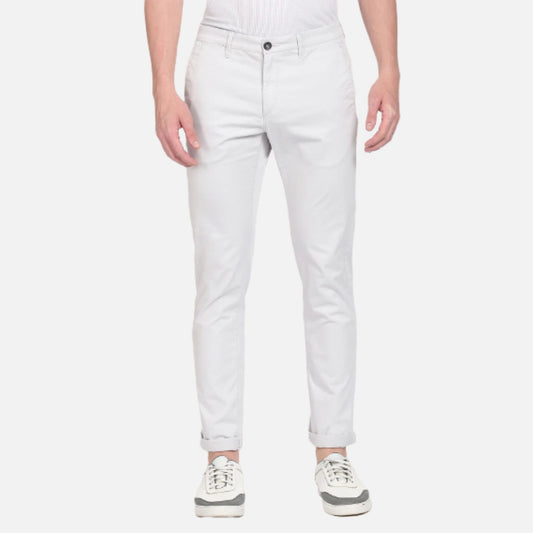 Solid Cotton Stretch Chinos