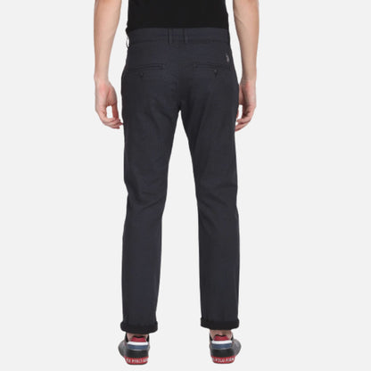 Austin Trim Fit Textured Casual Trousers