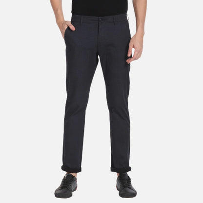 Austin Trim Fit Textured Casual Trousers