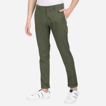 Austin Fit Solid Casual Trousers