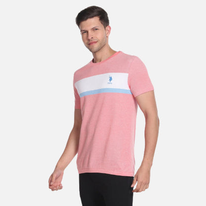 Striped Slim Fit Cotton T-Shirt