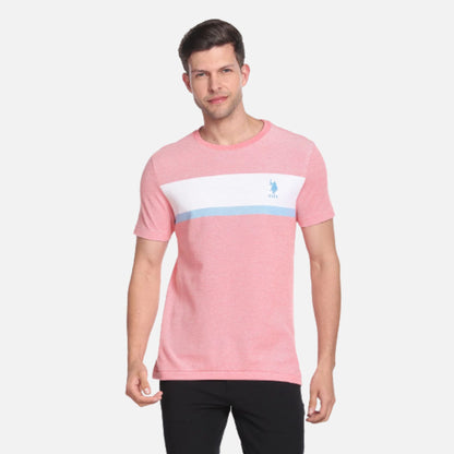 Striped Slim Fit Cotton T-Shirt