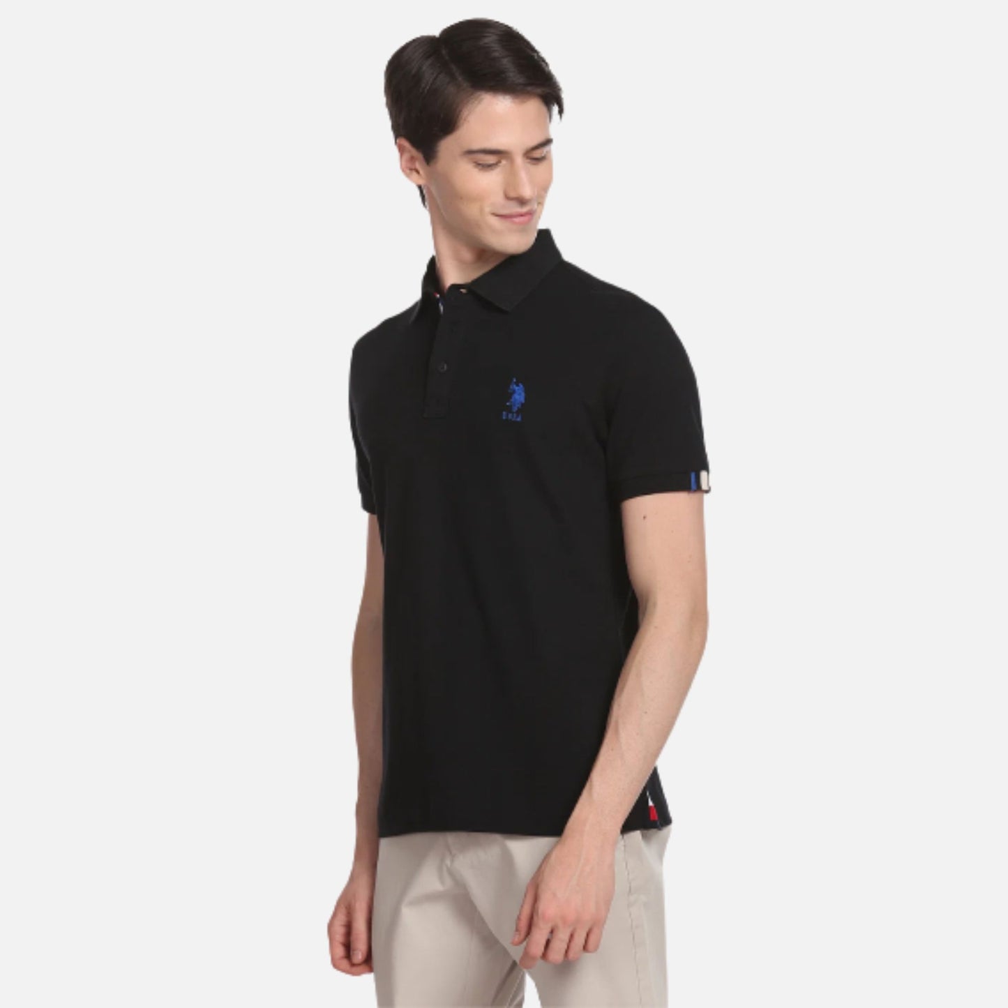 Signature Detail Stretch Polo Shirt