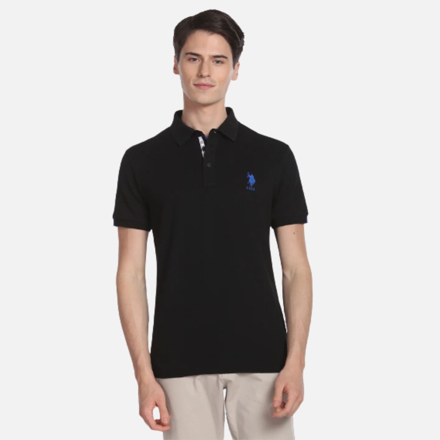 Signature Detail Stretch Polo Shirt