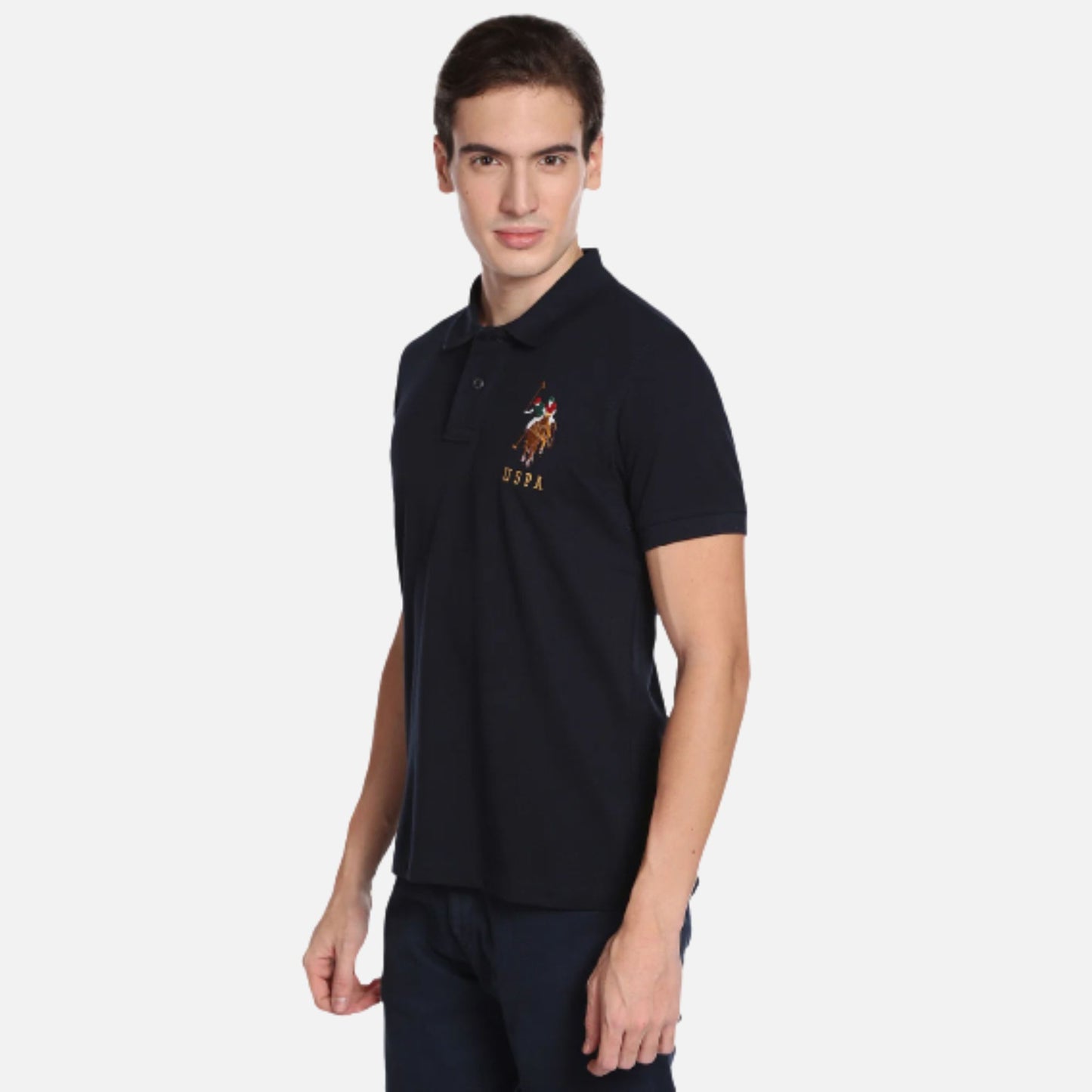 Slim Fit Solid Polo Shirt