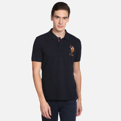 Slim Fit Solid Polo Shirt