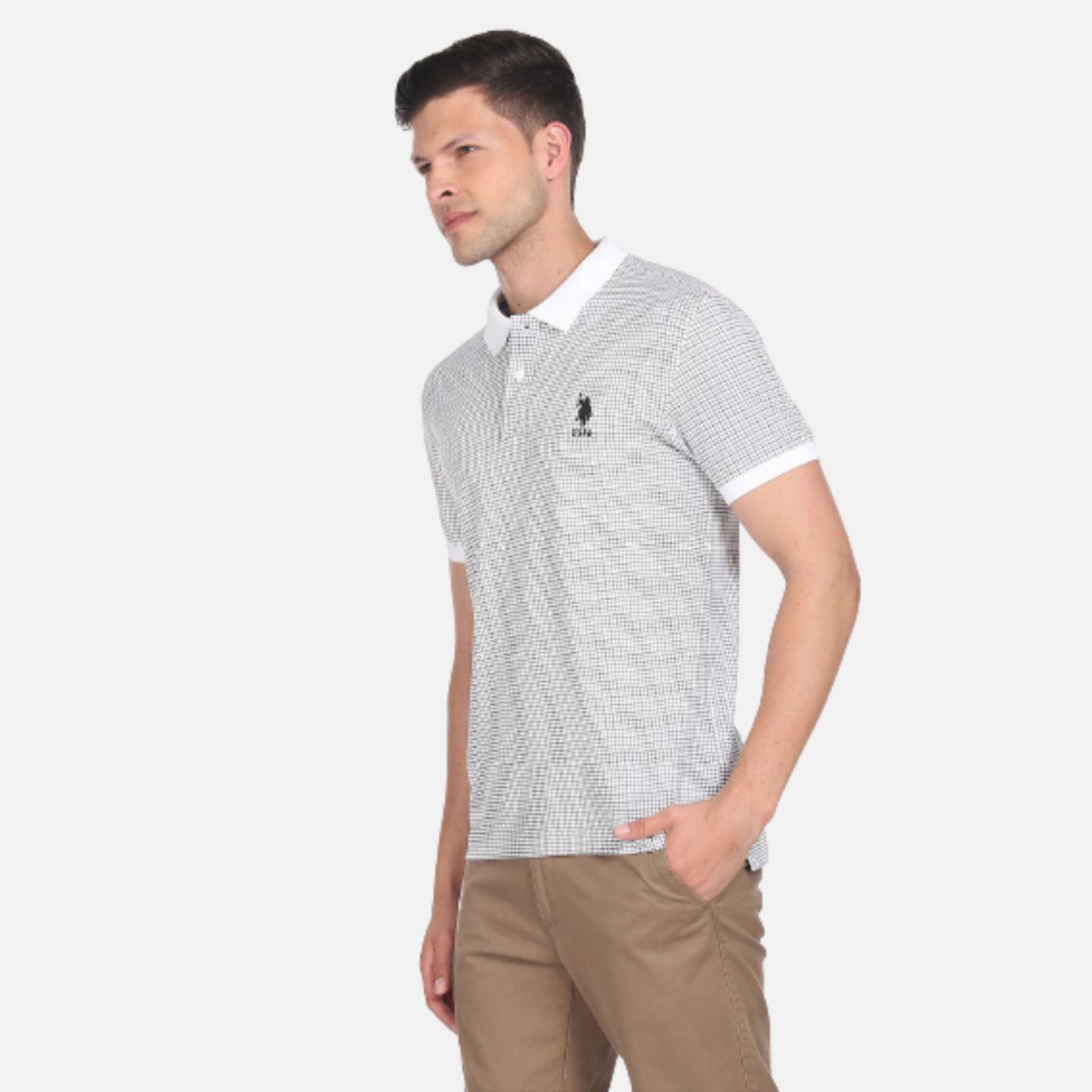 Graph Check Logo Polo Shirt