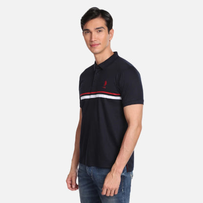 Signature Stripe Cotton Polo Shirt