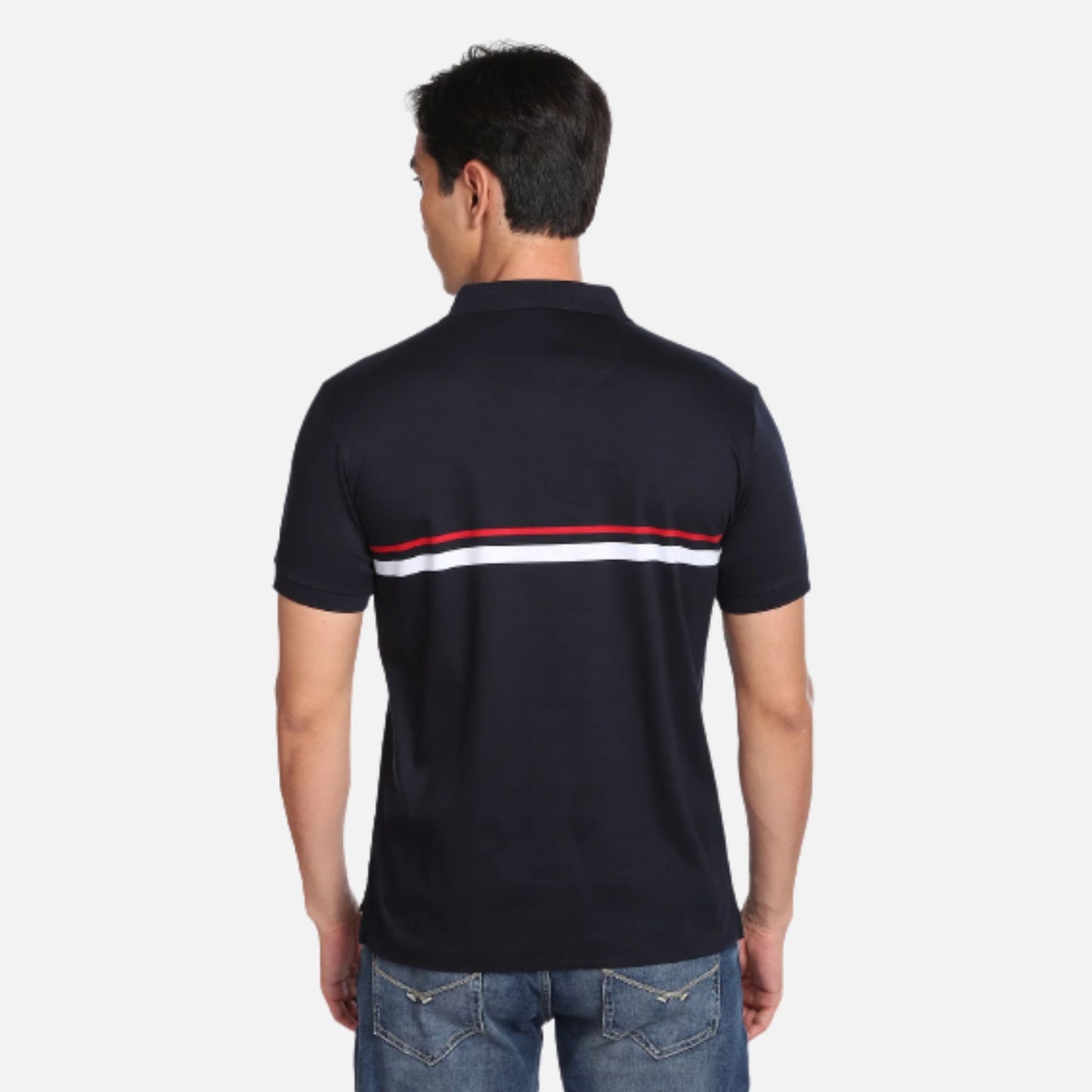 Signature Stripe Cotton Polo Shirt