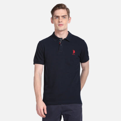 Embroidered Cotton Polo Shirt