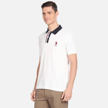 Cotton Varsity Polo Shirt