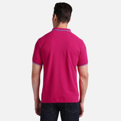 Slim Fit Solid Polo Shirt