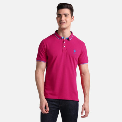 Slim Fit Solid Polo Shirt