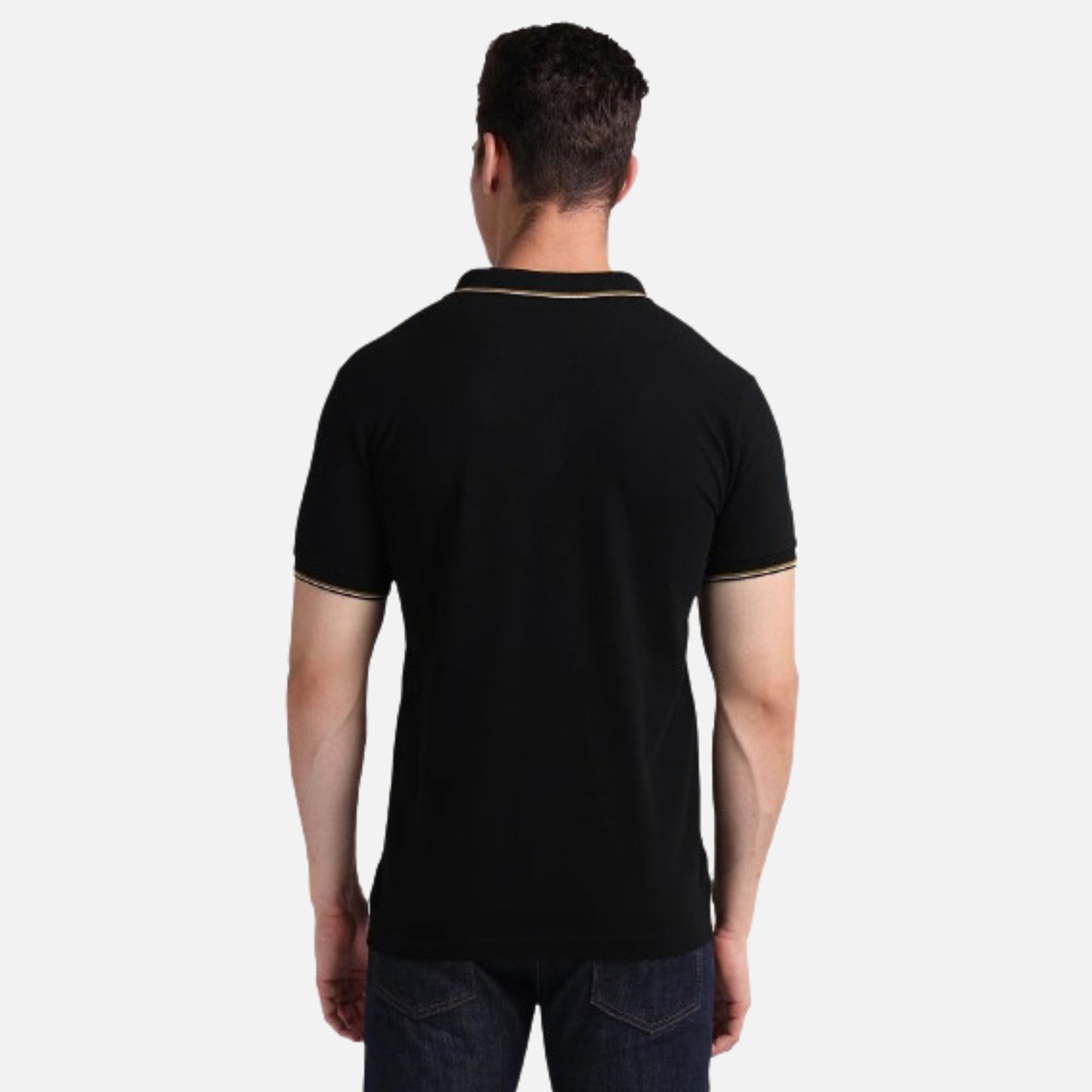 Slim Fit Solid Polo Shirt