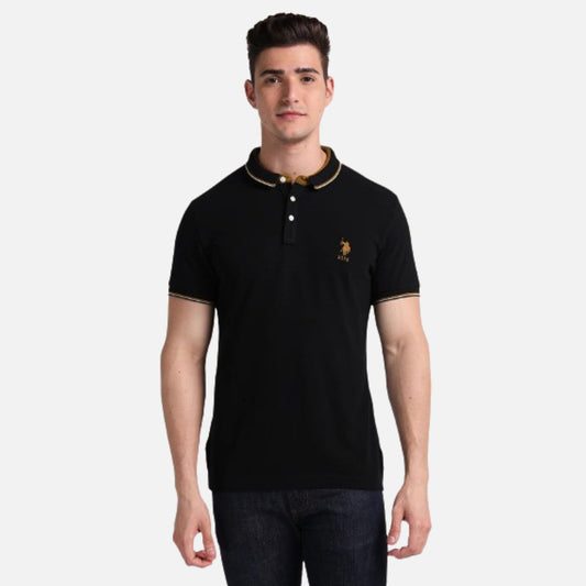 Slim Fit Solid Polo Shirt