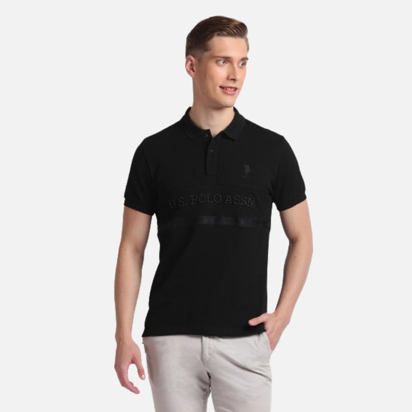 Cotton Slim Fit Polo Shirt