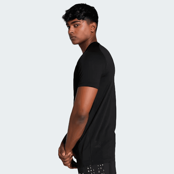 Black PUMA x one8 Men's Slim Fit Training Core Tee