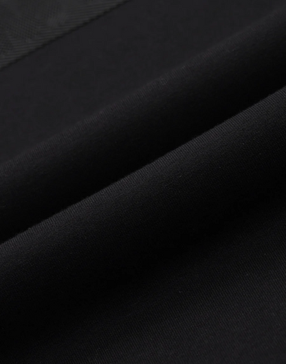 Black Graphic Printed Regular Fit Sweatshirt