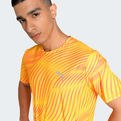 RUN FAVORITE Printed Men's Short Sleeve Running Tee