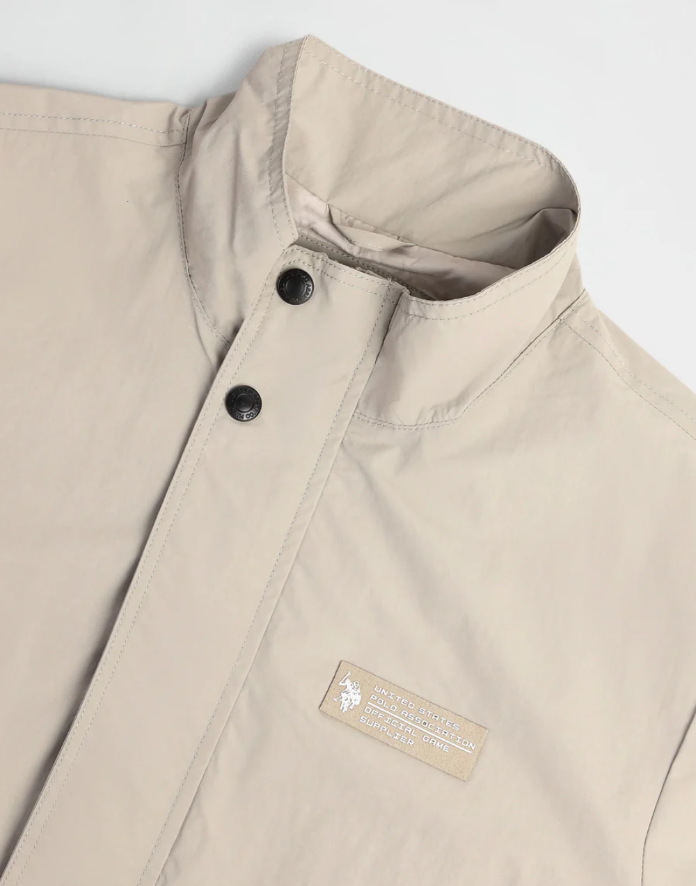 Regular Fit Solid Casual Jacket