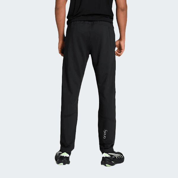 Black PUMA x one8 Men's Slim Fit Knitted Training Pants